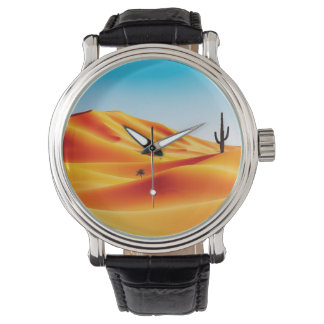 Wüstenoase-Uhr Armbanduhr