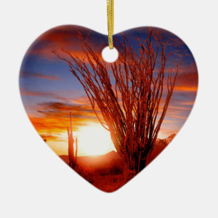 WüstenOcotilloSonora Arizona Keramik Ornament