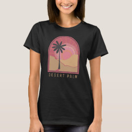 Wüstenpalme (Pink) T-Shirt