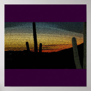 Wüstenposter Poster