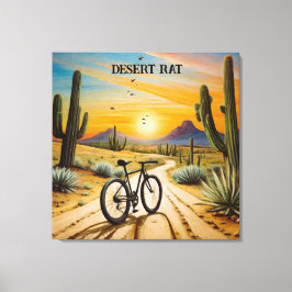 Wüstenrat, kundenspezifisch leinwanddruck