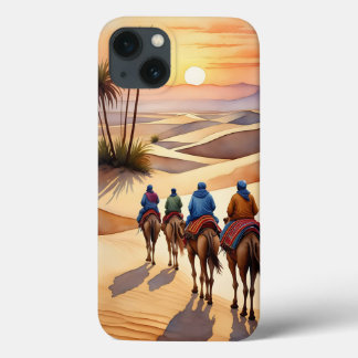Wüstenreise bei Sunset - Nomadic Camel Caravan Case-Mate iPhone Hülle