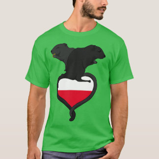 Wüstenrennmaus Polen dunkel T-Shirt