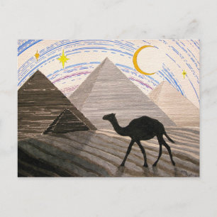 Wüstenschiff Postkarte