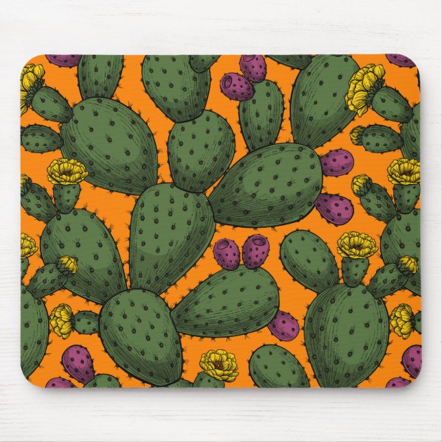 Wüstensonnenuntergang Mousepad (Vorne)