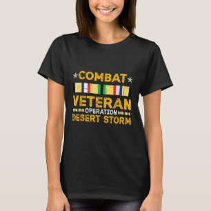 Wüstensturm Veteran Persischer Kriegsdienst Ri T-Shirt