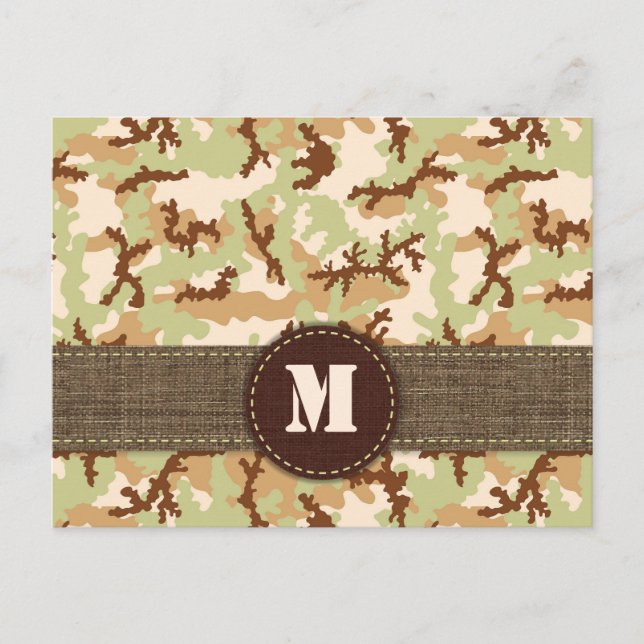 Wüstentarnung Postkarte (Vorderseite)