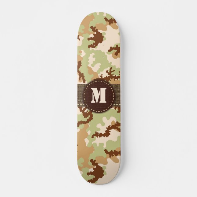 Wüstentarnung Skateboard (Vorne)