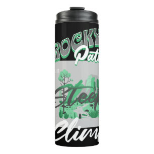 🌅 "Wüstenträume: Exklusives Rocky Path Adventure Thermosbecher