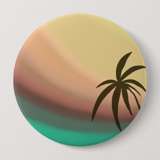 Wüstenwave Button (Vorderseite)