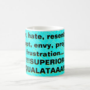 Wut, Hass, Ressentiments, Verachtung, Neid... Kaffeetasse