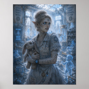 Wut / Kindermädchen / Kinderzimmer Poster