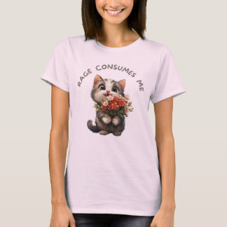 Wut-Konsumiert-Mich-Shirt, Lustiges Shirt