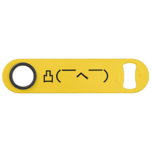 Wut Middle Finger Emoticon Japanisch Kaomoji Speedflaschenöffner