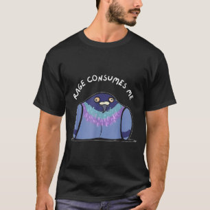 Wut verbraucht mich Lustiges Geon Meme Handgezeich T-Shirt