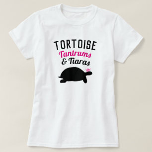 Wutanfälle u. Tiara der Schildkröten- T-Shirt