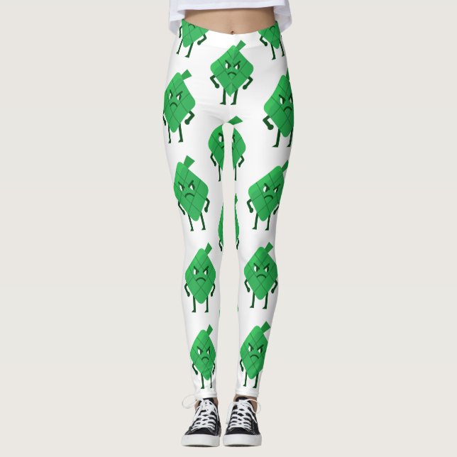 wütend Ketupat Leggings (Vorderseite)