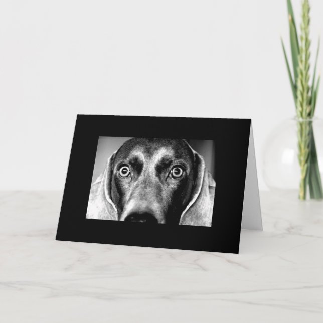 Wütend, Sie betrachtend Karte (Vorderseite)