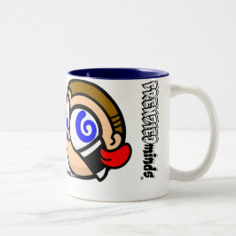 WÜTEND und VERRÜCKT an Ihrem Service! Zweifarbige Tasse