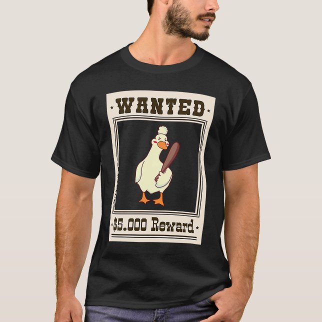 Wütende Gans T-Shirt (Vorderseite)