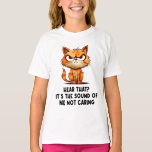 Wütende gestresste Katze Lustiges Stress-Meme für  T-Shirt