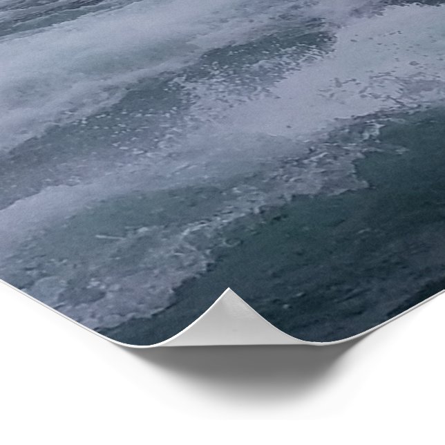 Wütende Gewässer der Niagara! Poster (Ecke)