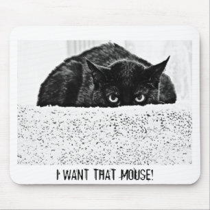 Wütende Katze Mousepad