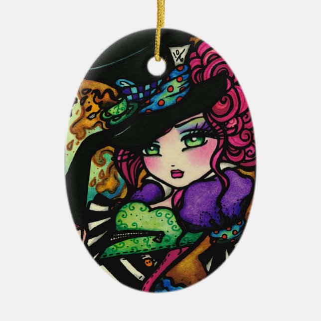 Wütende Keramikornament (Vorne)