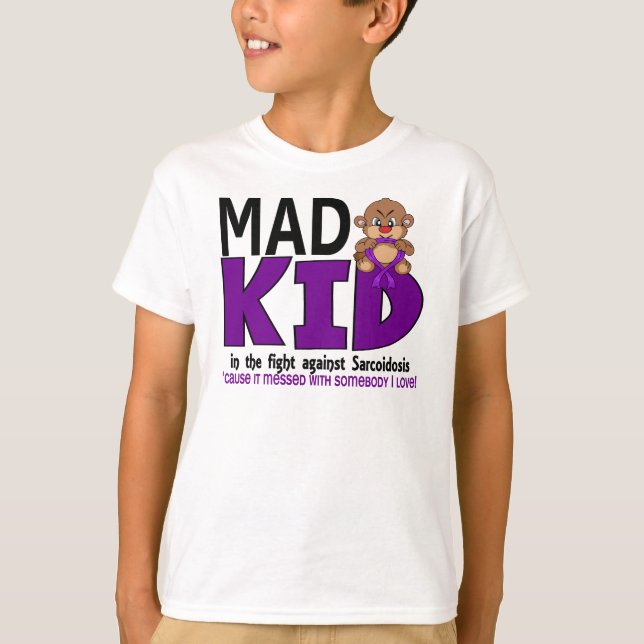 Wütende Kindersarkoidosis T-Shirt (Vorderseite)