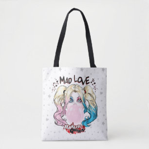 Wütende Liebe Harley Quinn des Batman- , der Tasche