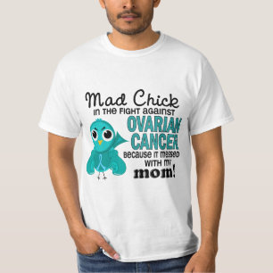 Wütende Mama-Eierstockkrebs des Küken-2 T-Shirt