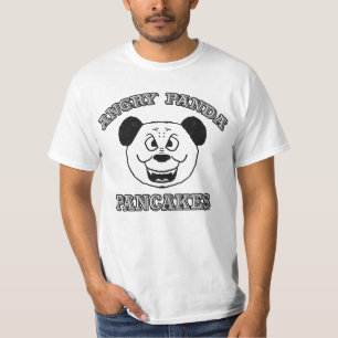 Wütende Panda Pfannkuchen T-Shirt