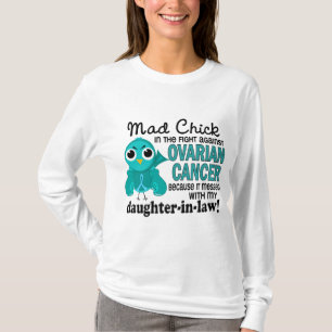 Wütende Schwiegertochter-Eierstockkrebs des T-Shirt
