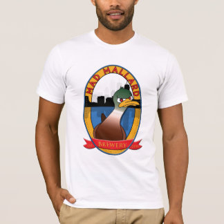 Wütende Stockenten-Brauerei grundlegend T-Shirt