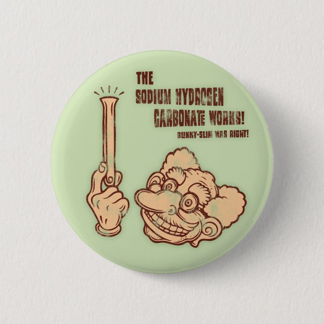 Wütende Wissenschaft Button (Vorderseite)