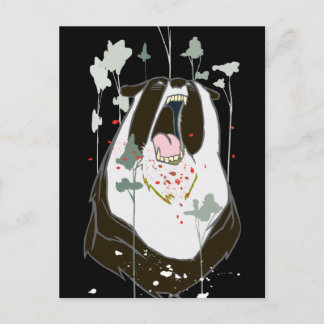 Wütende Wüste "Tasche voller Monster" Postkarte