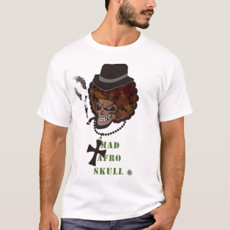 WÜTENDER AFROschädel T-Shirt