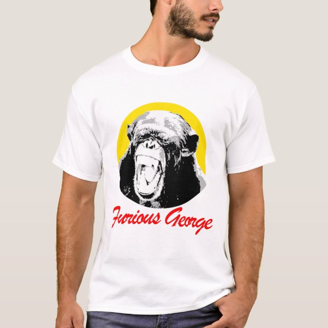 Wütender George-T - Shirt (Vorderseite)