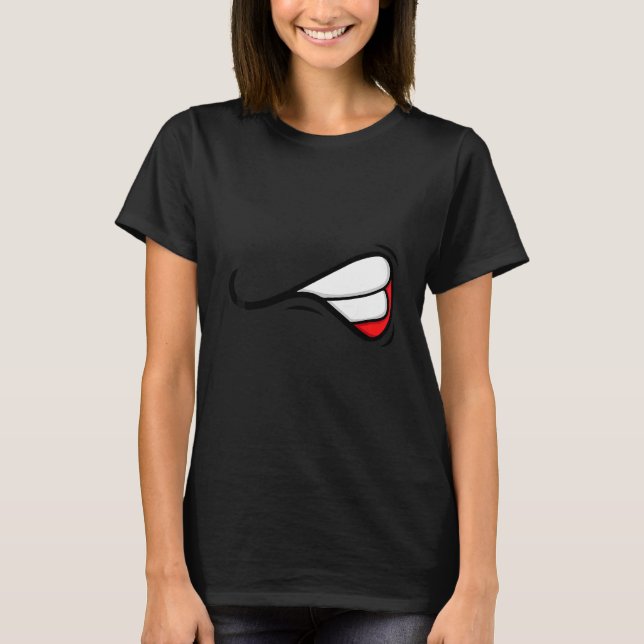 Wütender Großmaul T-Shirt (Vorderseite)