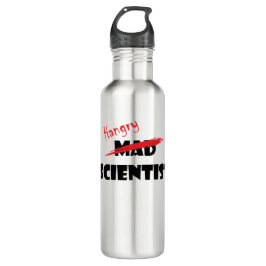 Wütender (Hangry) Wissenschaftler Edelstahlflasche