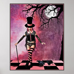 Wütender Hut Poster