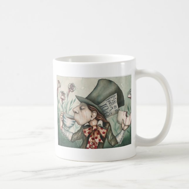wütender Hutmacher 2 Kaffeetasse (Rechts)