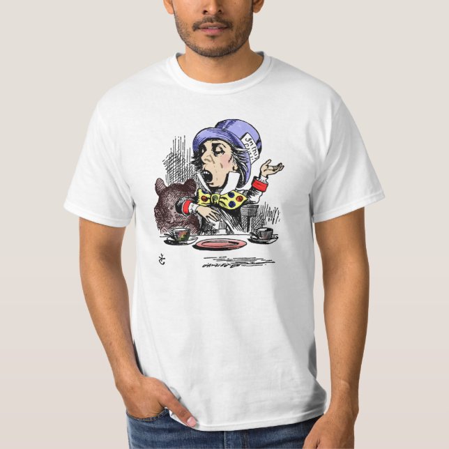 Wütender Hutmacher-T - Shirt (Vorderseite)