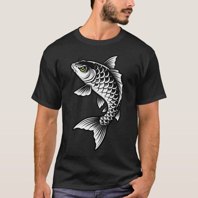 Wütender Karpfen T-Shirt (Vorderseite)