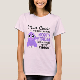 Wütender Nichten-Morbus Hodgkin/Krankheit des T-Shirt