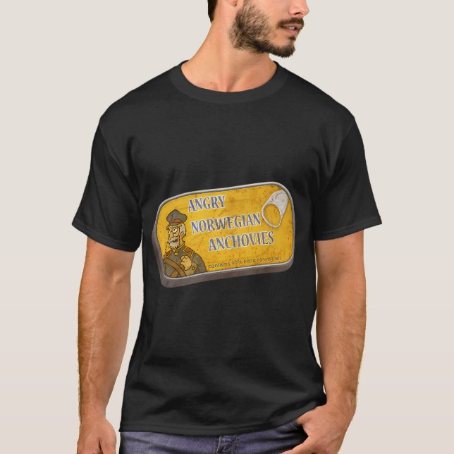 Wütender Norweger T-Shirt (Vorderseite)