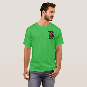 Wütender Rottweiler Cartoon Hund Geschenk für Hund T-Shirt