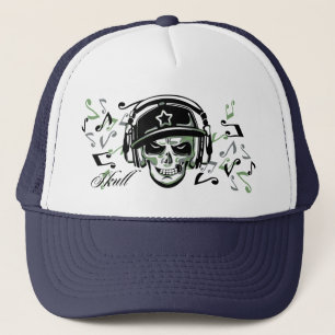 WÜTENDER SCHÄDEL 2 (lang) Truckerkappe