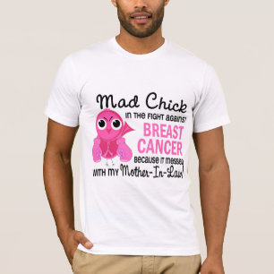 Wütender Schwiegermutter-Brustkrebs des Küken-2 T-Shirt