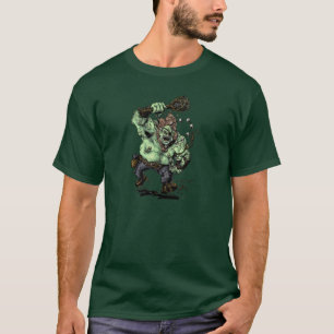Wütender Ungeheuer-T - Shirt